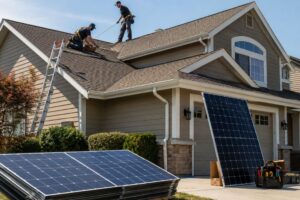Roof for Solar Panel Installation