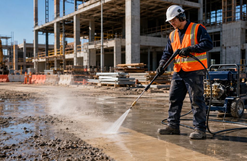 industrial pressure washer